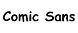 COMIC SAN