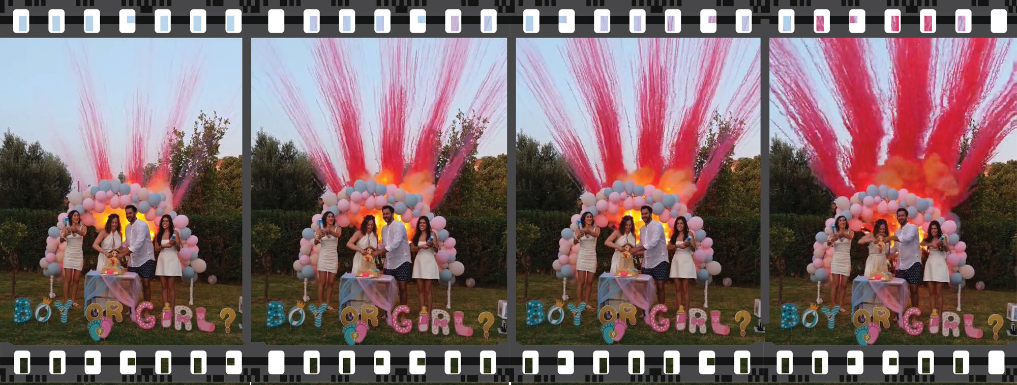 GENDER REVEAL PARTY