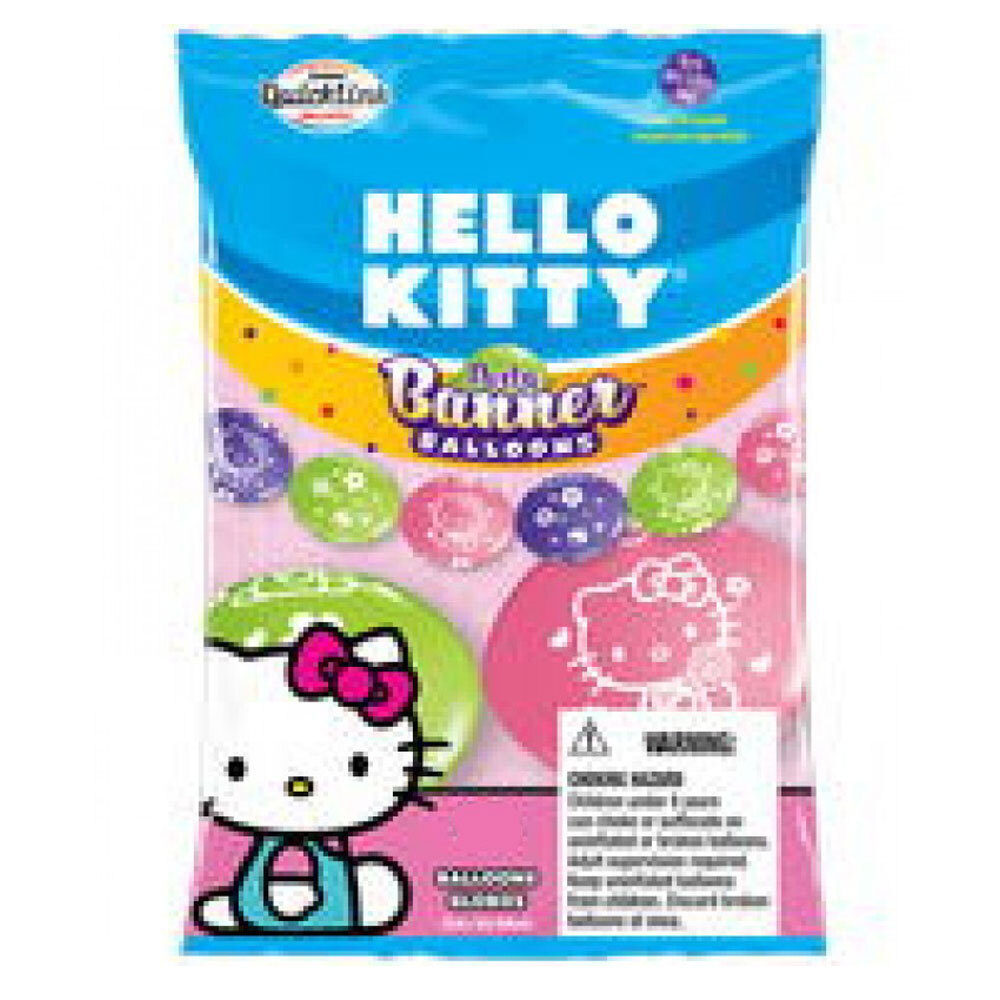Μπαλόνια 12 ιντσών τυπωμένα Hello Kitty (100 τεμάχια) 