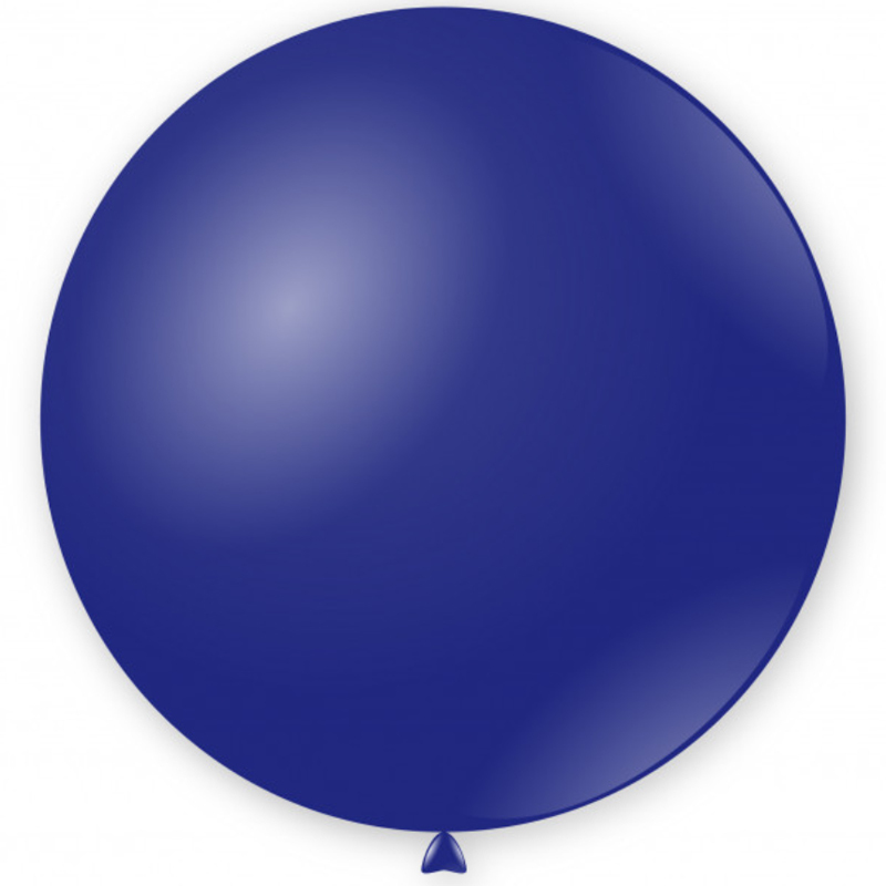 Μπαλόνια latex Navy Blue 18 ιντσών, 45cm (1 Τεμάχιο)