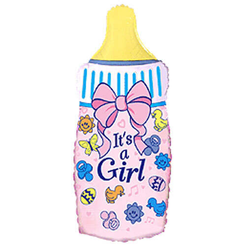 Balloon foil flexmetal supershape it's a girl