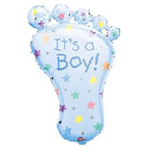 Μπαλόνια Anagram Supershape πατούσα It's a boy