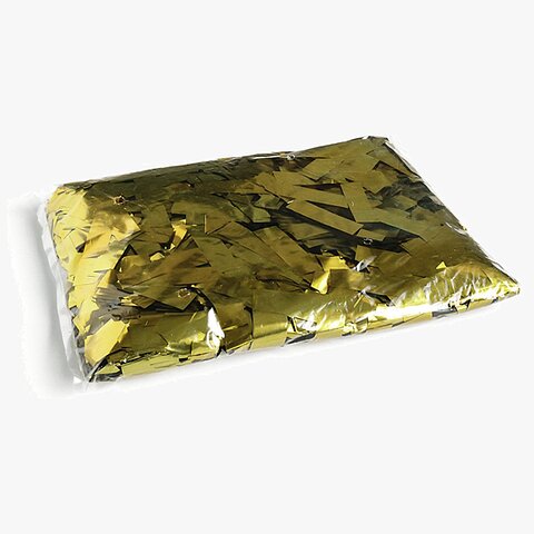 Κομφετί Glitter χρυσό 2cm Χ 5cm συσκευασία (1 κιλό)