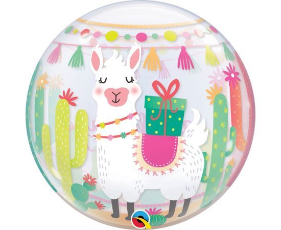 Bubble Μονό Llama Birthday Party, 56εκ 2