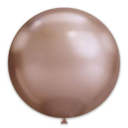 Μπαλόνια Rose gold extra metallic chrome 18 ιντσών (50 τεμάχια)