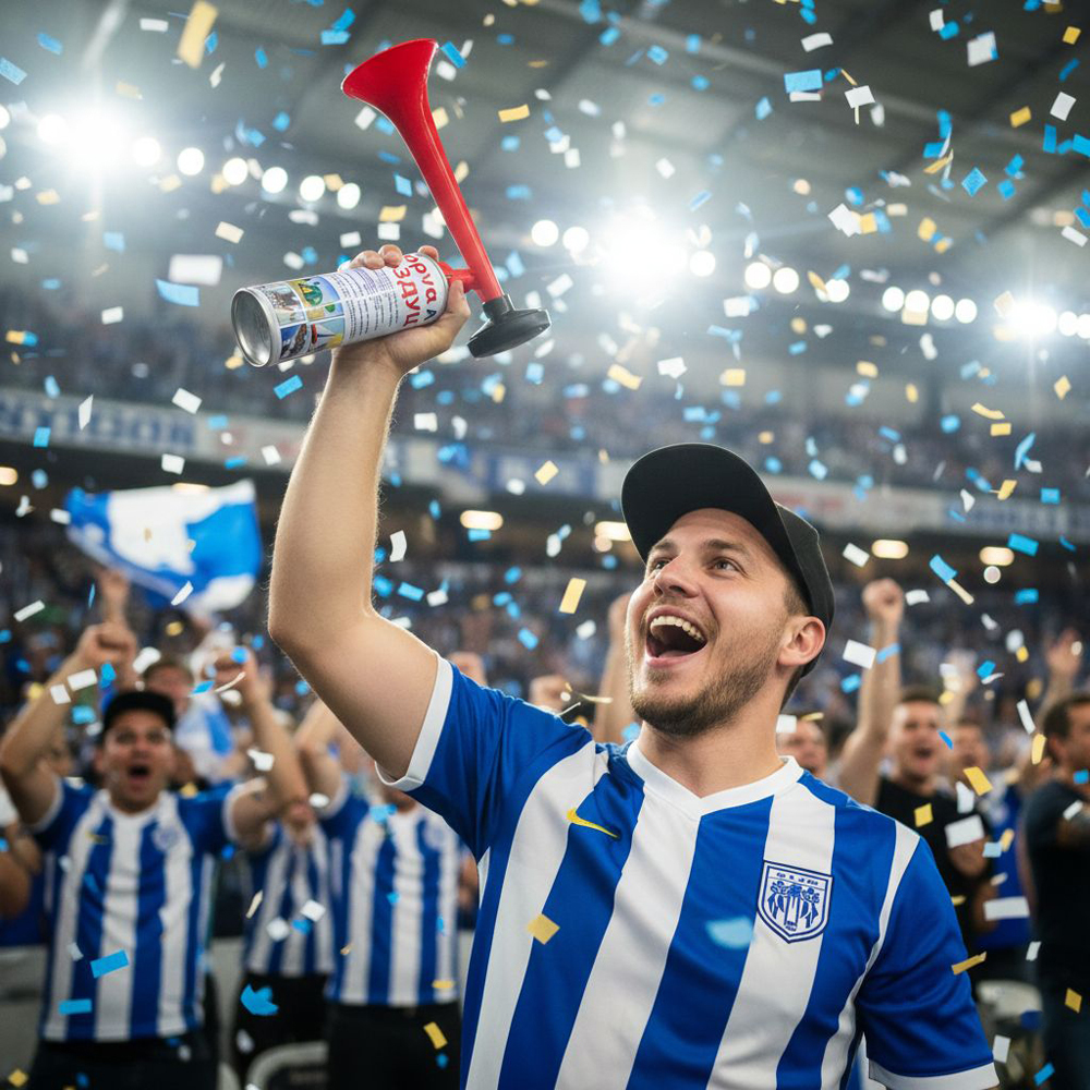 κόρνα γηπέδου 300ml 2