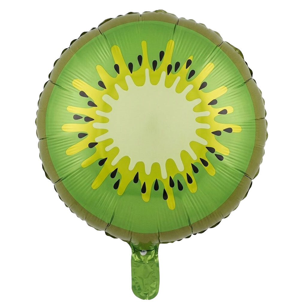 Balloon Kiwi Fruit Shape Circle (Packaged)