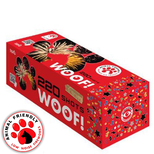 Fireworks 220 shots TB412 ANIMAL FRIENDLY