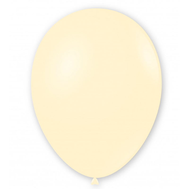 Μπαλόνια latex ιβουάρ ματ 12 ιντσών Rocca Italy Balloons 100 τεμάχια