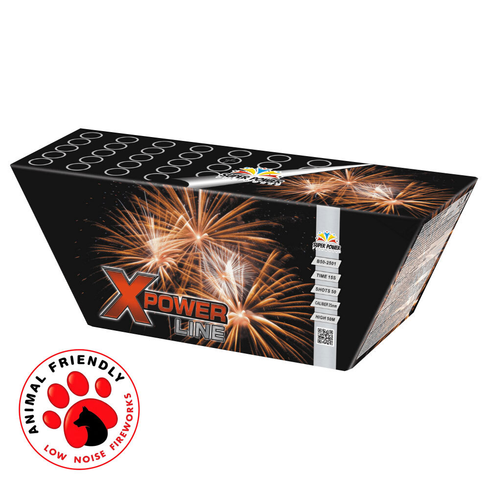 Πυροτεχνήματα 50 Βολών X-Power Line B50-2501- ANIMAL FRIENDLY