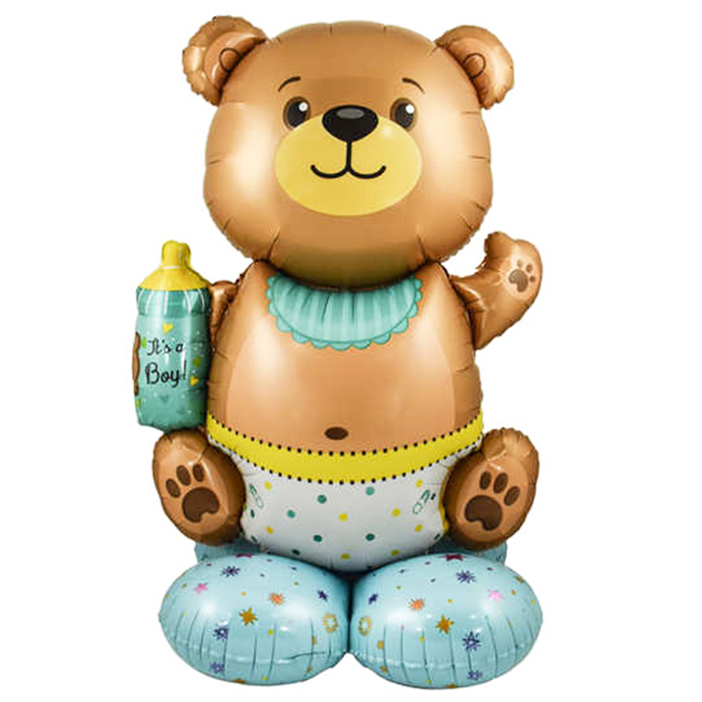 Balloon Bear It's A Boy StandUp 122cm