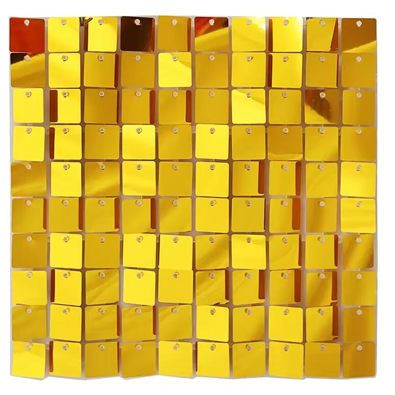 Decoration Backdrop Wall - Gold - 30 x 30 cm