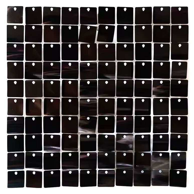 Decoration Backdrop Wall - Black - 30 x 30 cm
