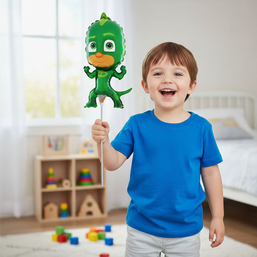 Μπαλόνια PJ Masks Gekko 25 εκατοστά minishape 2