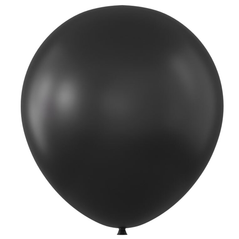 Μπαλόνι 18'' (45cm) Μαύρο P9 Metallic (10 Tεμάχια) - Marco Polo Quality Balloons