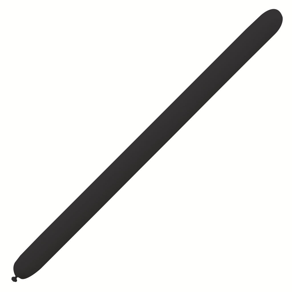 Μπαλόνι 260 κατασκευής (Modelling) Μαύρο S16 (50 Tεμάχια) - Marco Polo Quality Balloons