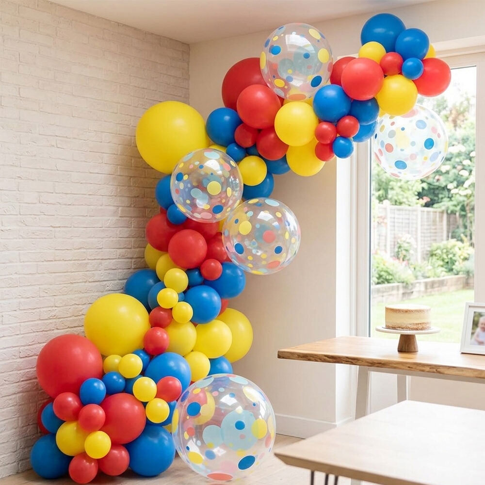 Balloon 22 Inch Polka Dot Bubble Balloon ROUND