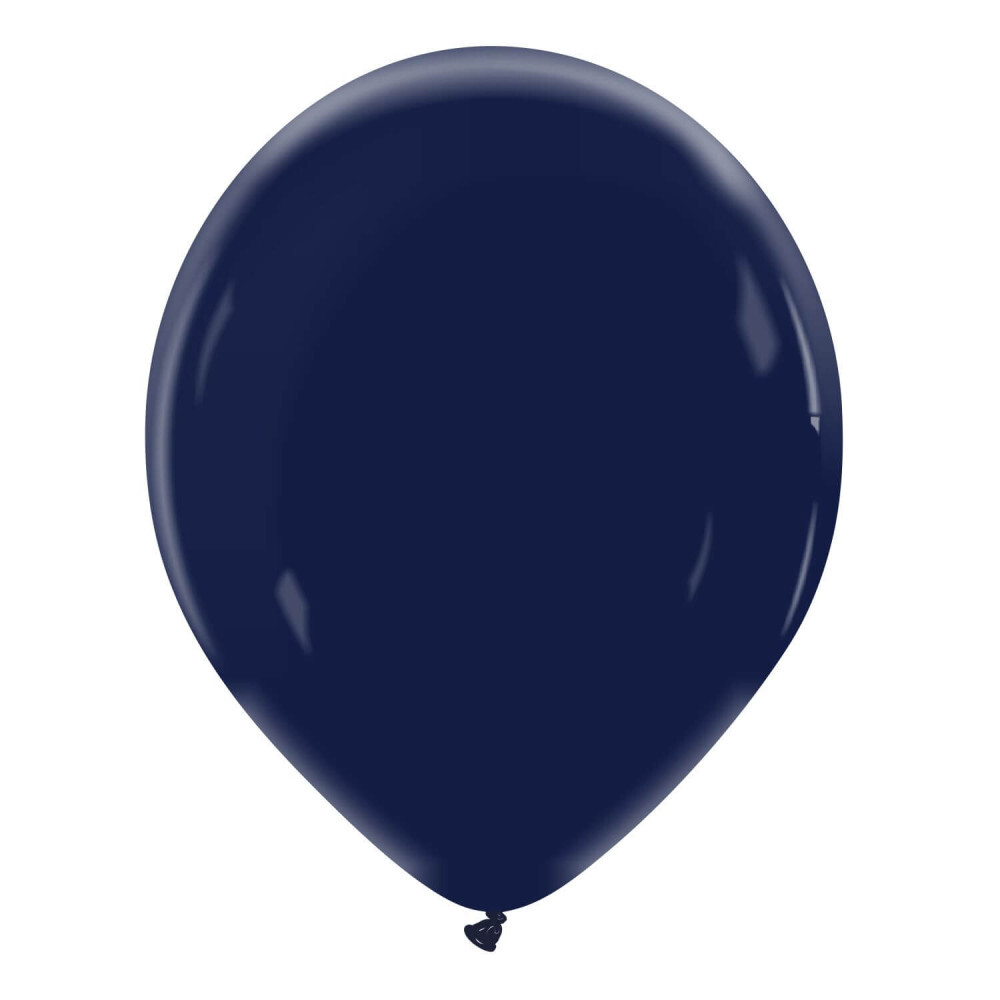 Μπαλόνια 13 ιντσών ματ Μπλε Σκούρο Ocean Blue (100 τεμάχια)