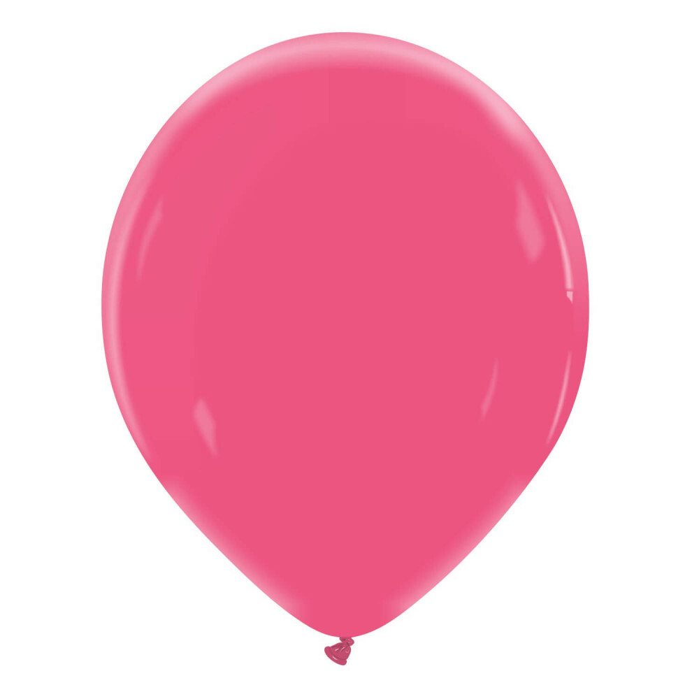 Μπαλόνια 13 ιντσών ματ Φούξια Raspberry Pink (15 τεμάχια)