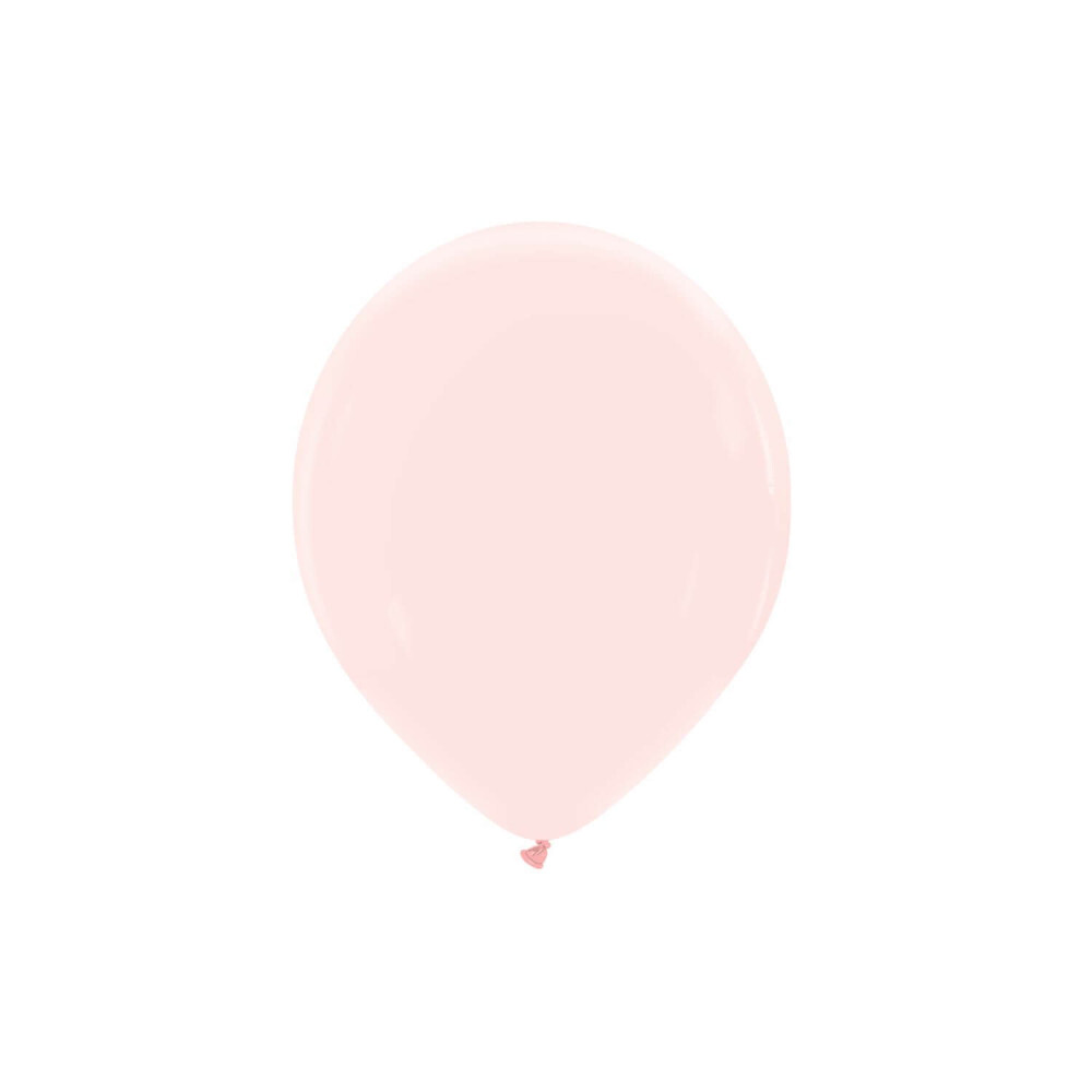 Μπαλόνια 5 ιντσών ματ Macaron Ροζ Απαλό Flamingo Pink (30 τεμάχια)