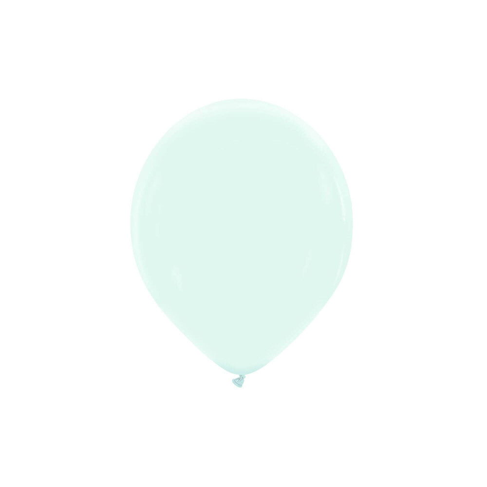 Μπαλόνια 5 ιντσών ματ Macaron Aquamarine Ice Blue (30 τεμάχια)