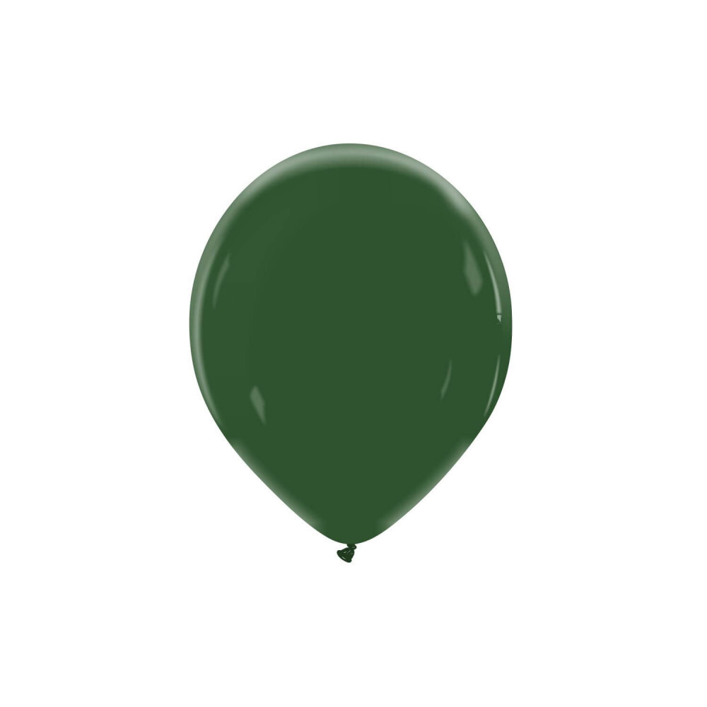 Μπαλόνια 5 ιντσών ματ Πράσινο Σκούρο Jungle Green (30 τεμάχια)