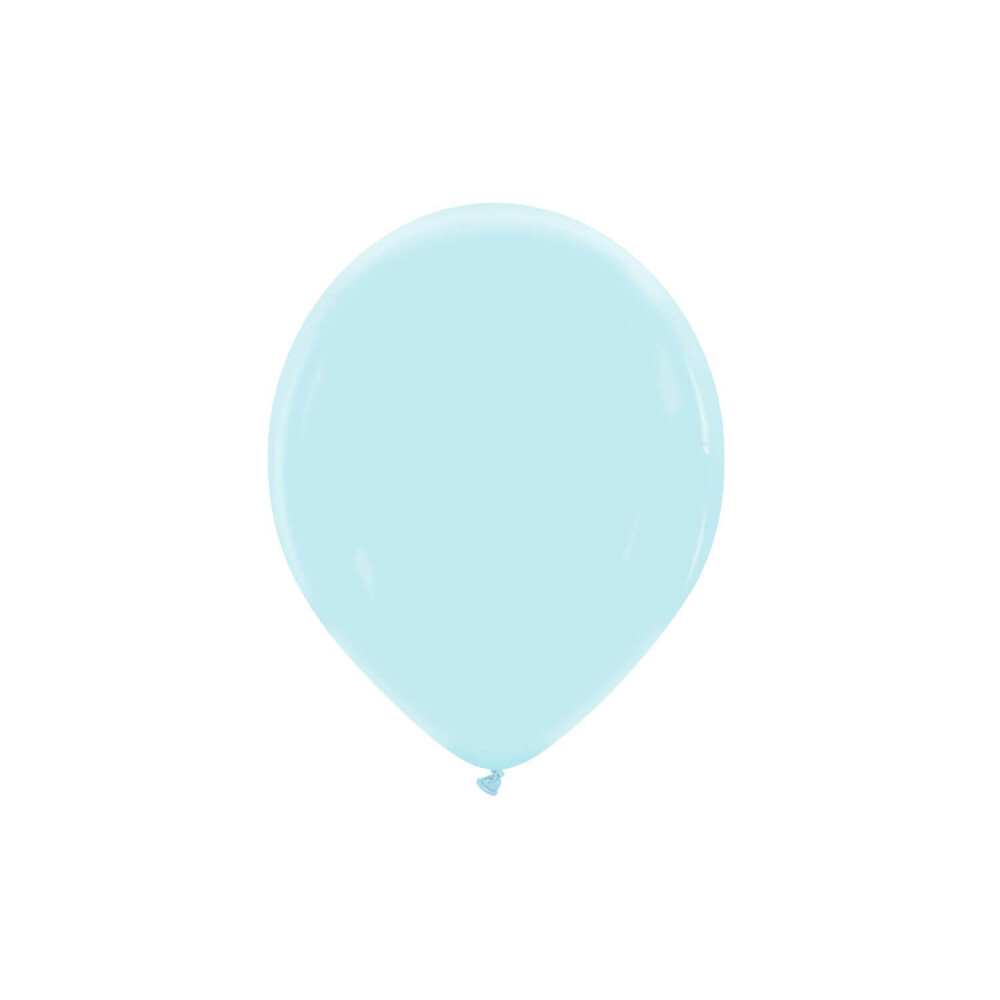 Μπαλόνια 5 ιντσών ματ Macaron Γαλάζιο Απαλό Mayan Blue (30 τεμάχια)