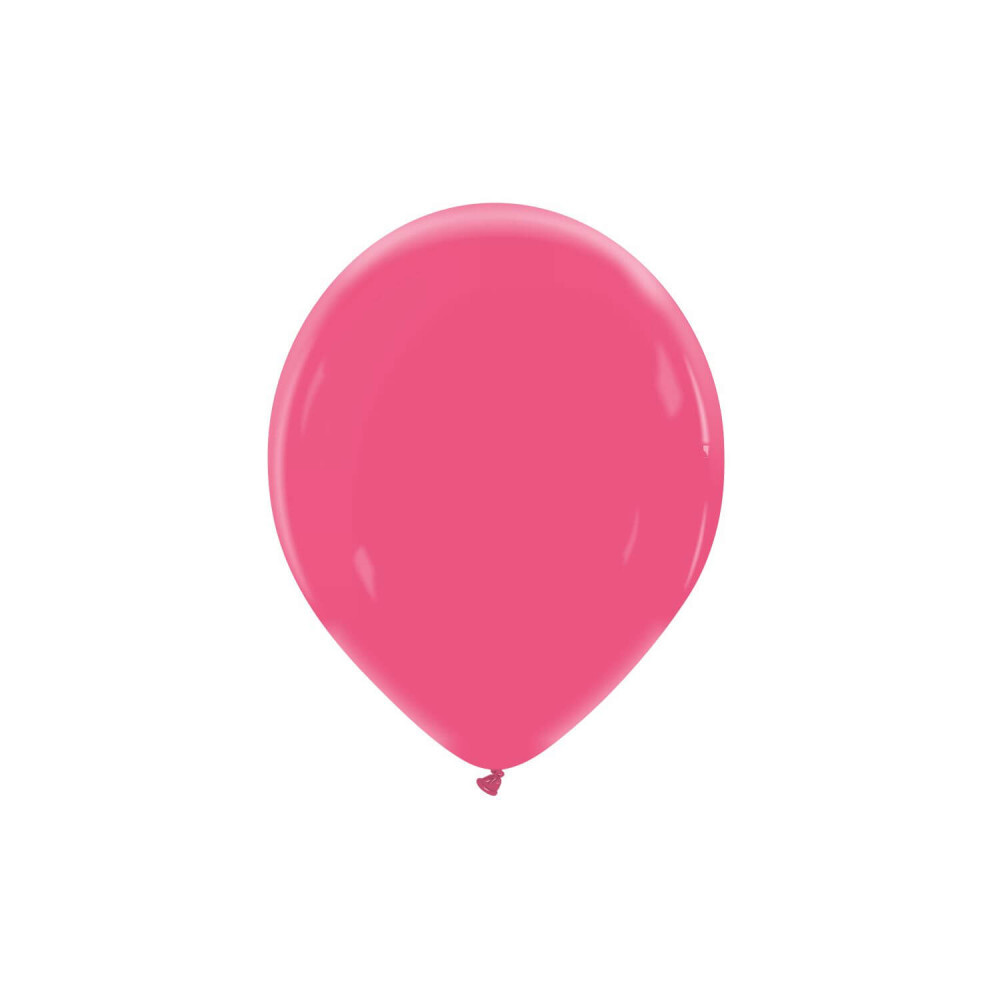 Μπαλόνια 5 ιντσών ματ Φούξια Raspberry Pink (30 τεμάχια)
