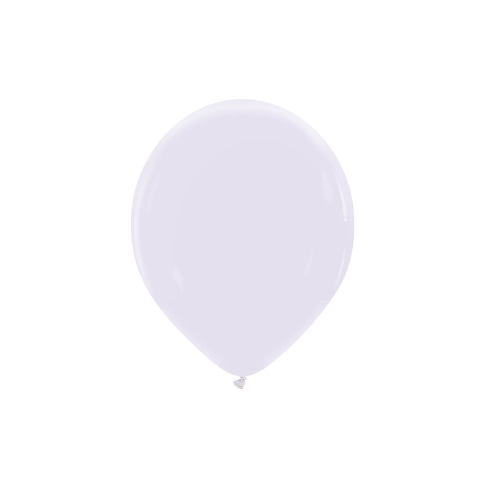 Μπαλόνια 5 ιντσών ματ Macaron Μωβ Απαλό Wisteria (30 τεμάχια)