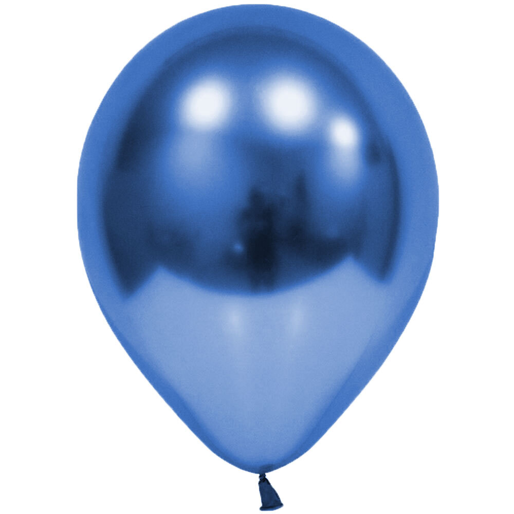 Balloons Blue Extra Metallic Chrome 13 inches CN (50 pcs) 