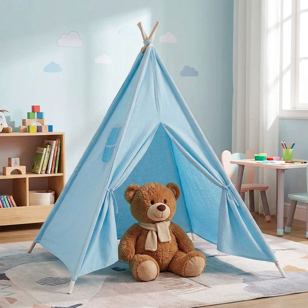Tent for Children 1,1 meters height - Blue