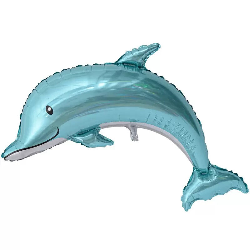 Balloon Dolphin Light Blue (Packaged)