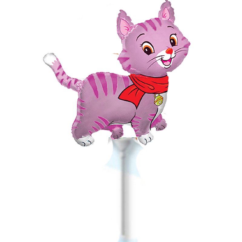 Balloon Flexmetal Pink cat minishape 