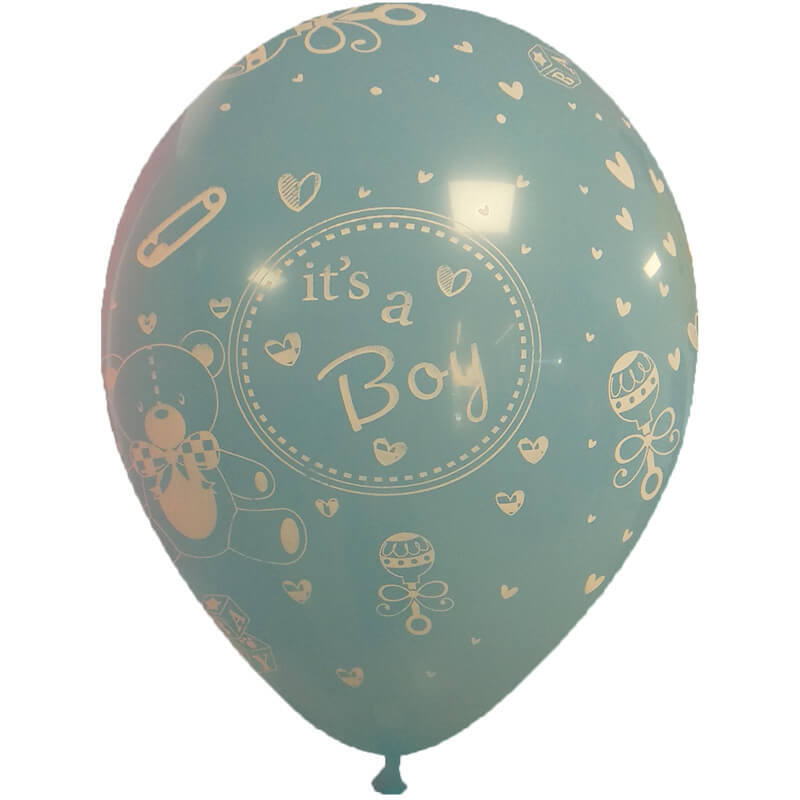 Μπαλόνια 12'' τυπωμένα It's a boy New