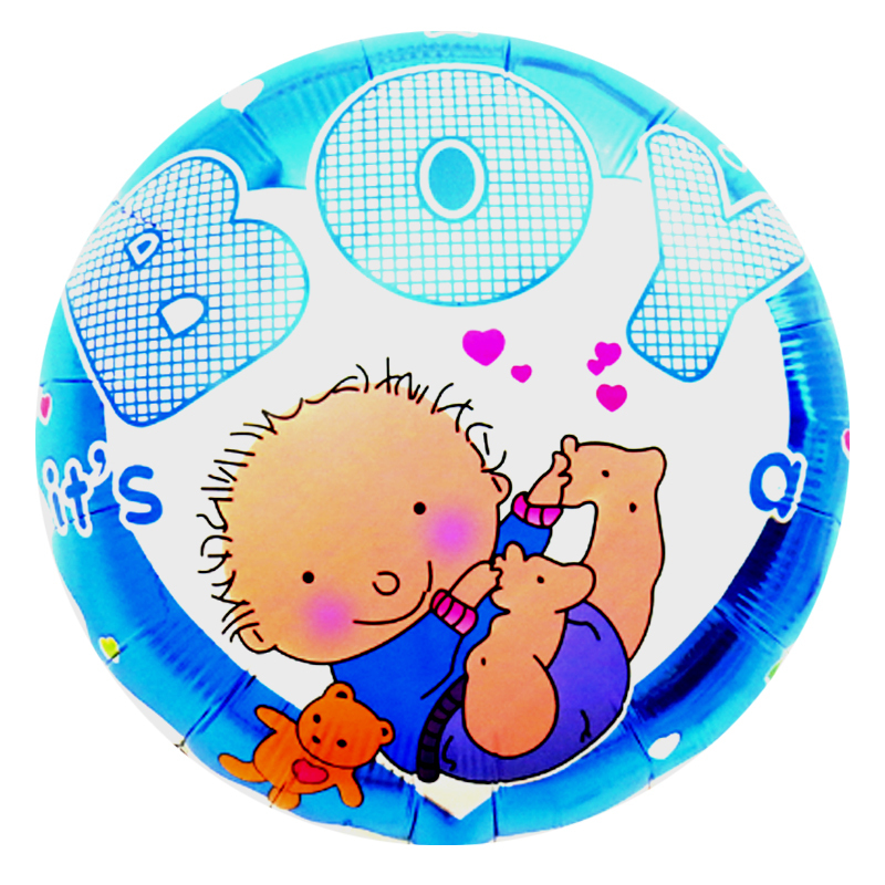 Μπαλόνι 18 ιντσών στρογγυλό BF it's a boy new