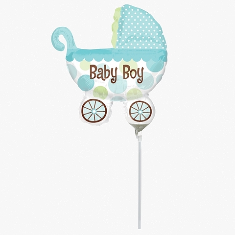 Anagram Μπαλόνια 9 inch Baby boy buggy