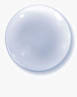 Deco Bubble 20 Inches Clear ND