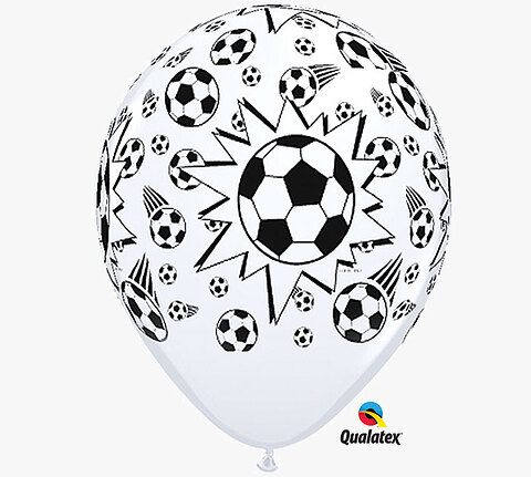 Qualatex Μπαλόνια μπάλες ποδοσφαίρου 11 inch 25 τεμάχια ND