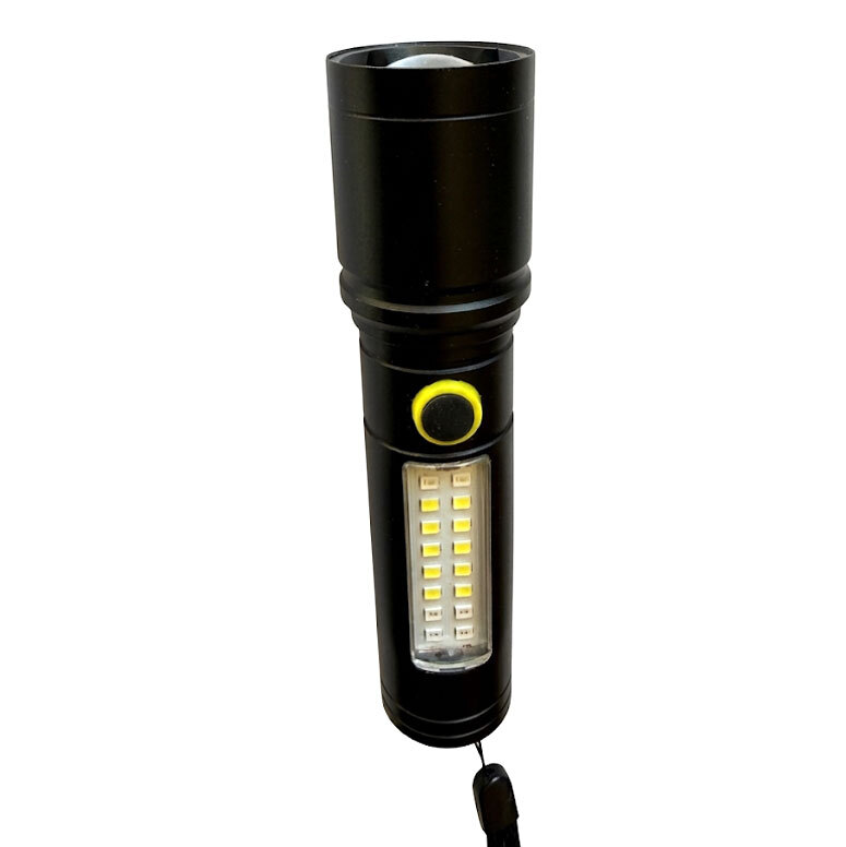 Waterproof Rechargeable Flashlight 14 cm