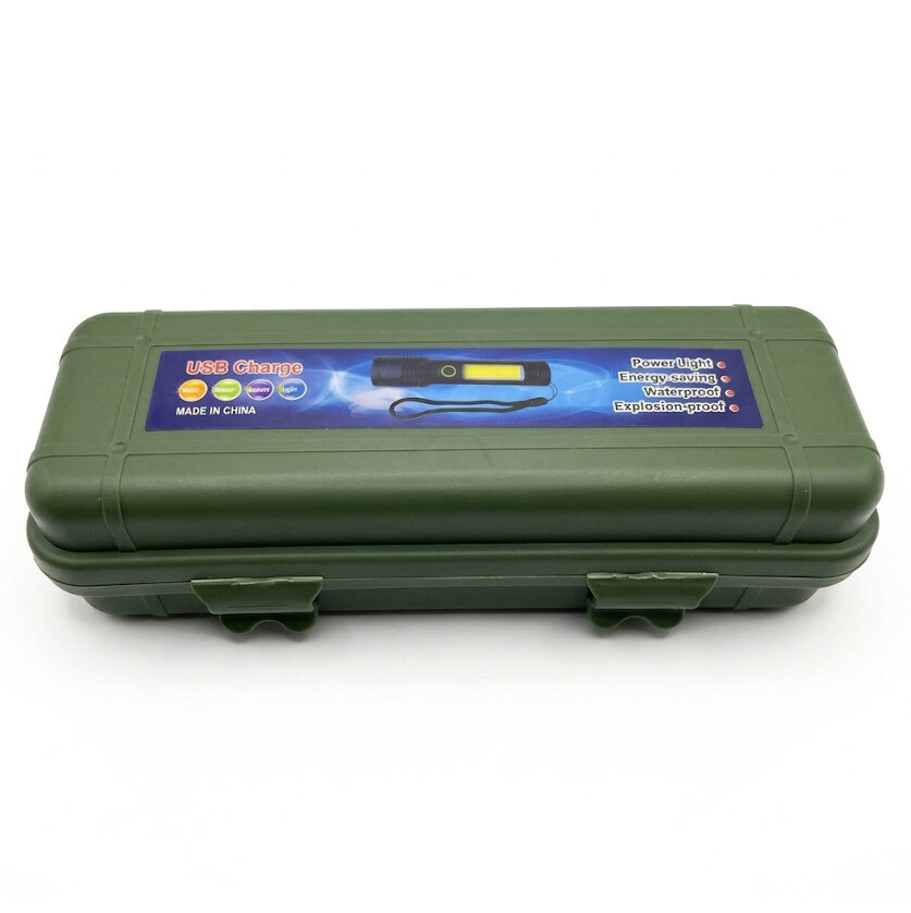 Waterproof Rechargeable Flashlight 14 cm