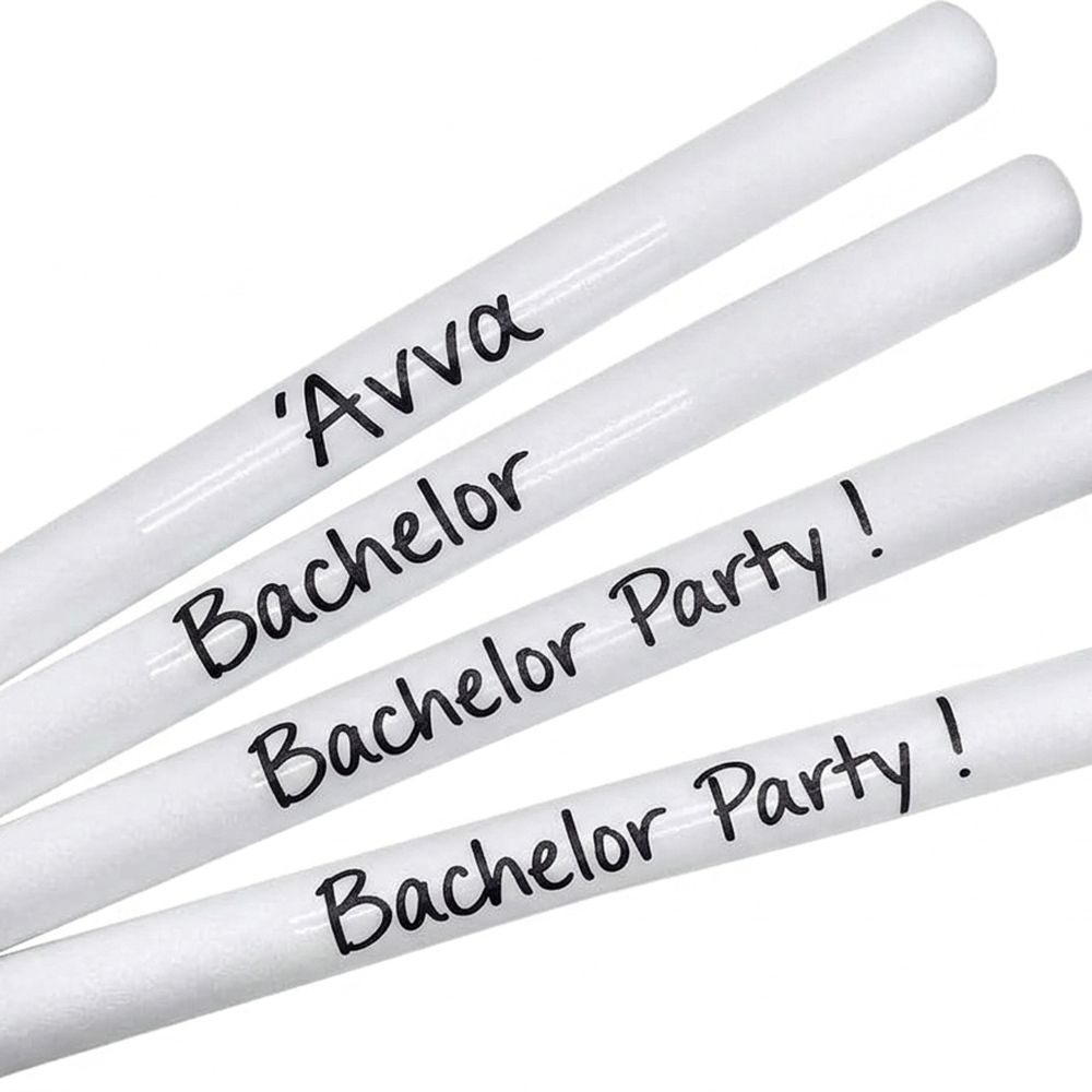 Led Foam Stick White 47cm - Wedding Set 30 Pieces