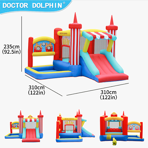 Inflatable Toy Circus Jumping Castle (For Rent Only)