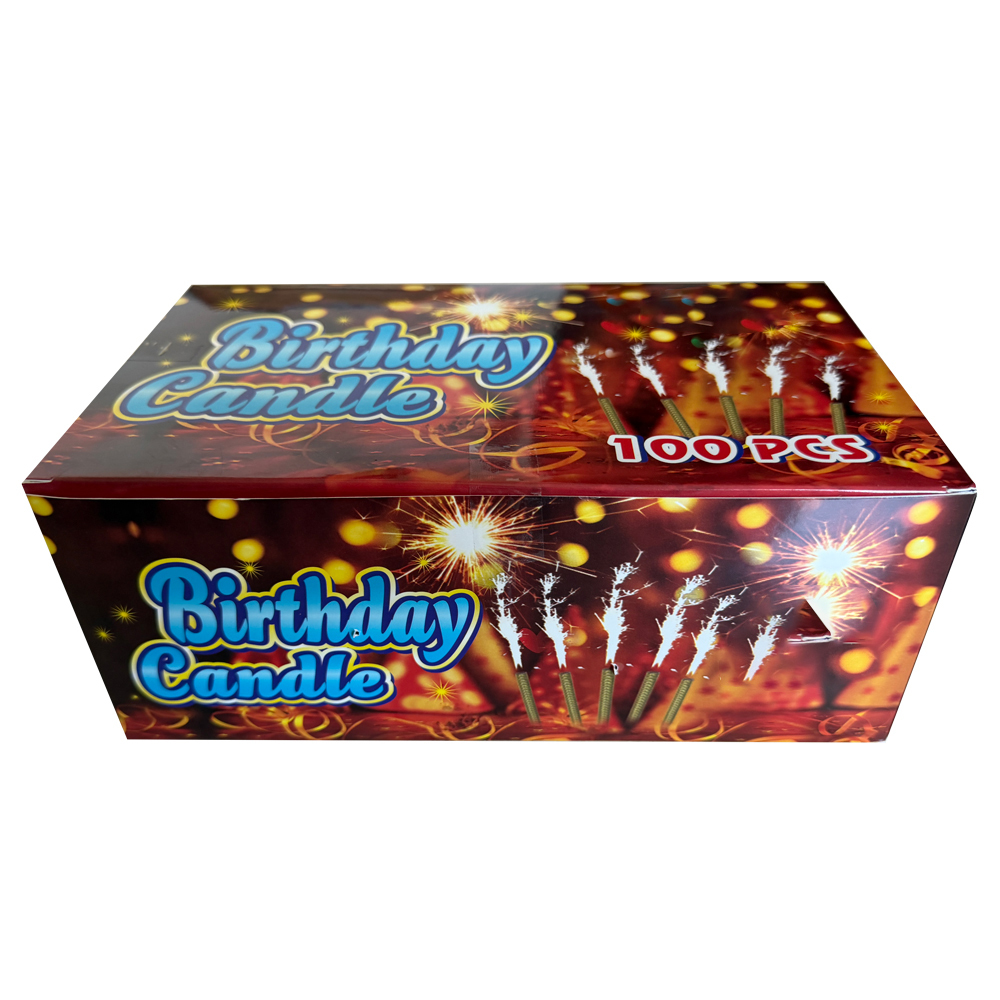 Cake Fountain Smokeless FT12 - 40 sec duration  - 100 Pcs