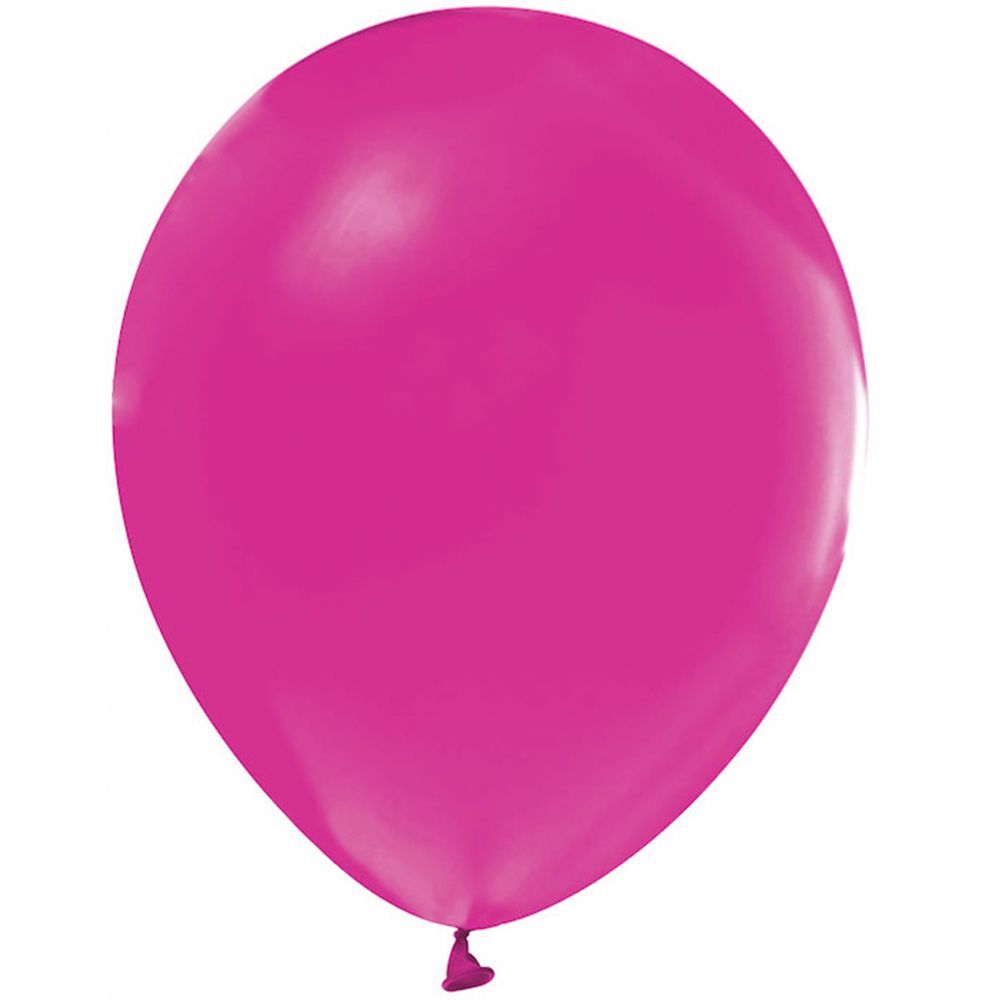 Μπαλόνι 12'' (30cm) Φούξια Ματ (25 Tεμάχια) - Marco Polo Quality Balloons 3