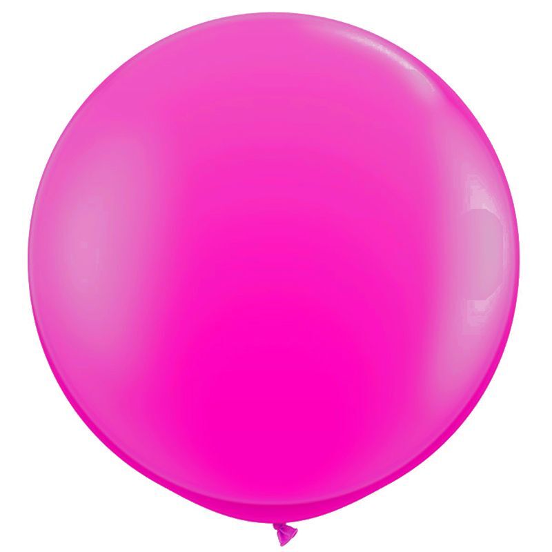 Μπαλόνια Latex φούξια 18 ιντσών 50 τεμάχια