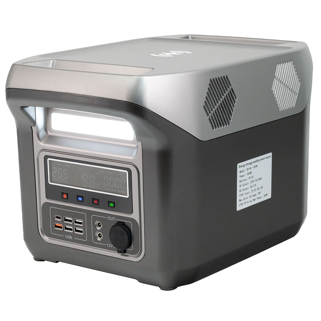 Φορητός Σταθμός Ενέργειας GD-HL-1000W Super Power Station 