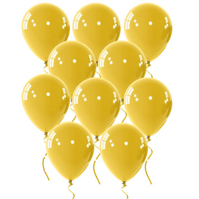 Balloons latex 13 inch metallic gold 100 pcs