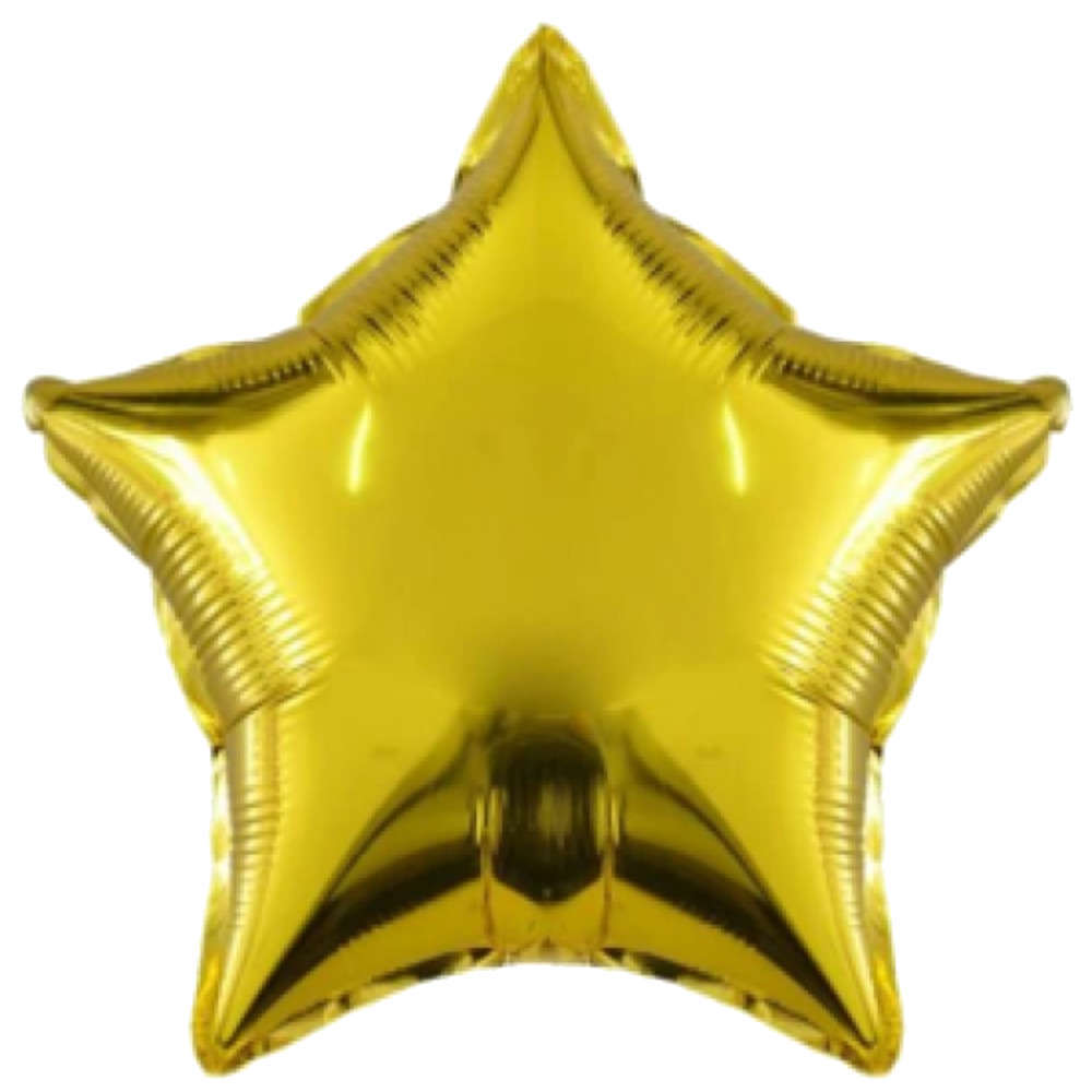 Balloon Star 18" Gold (Packaged)