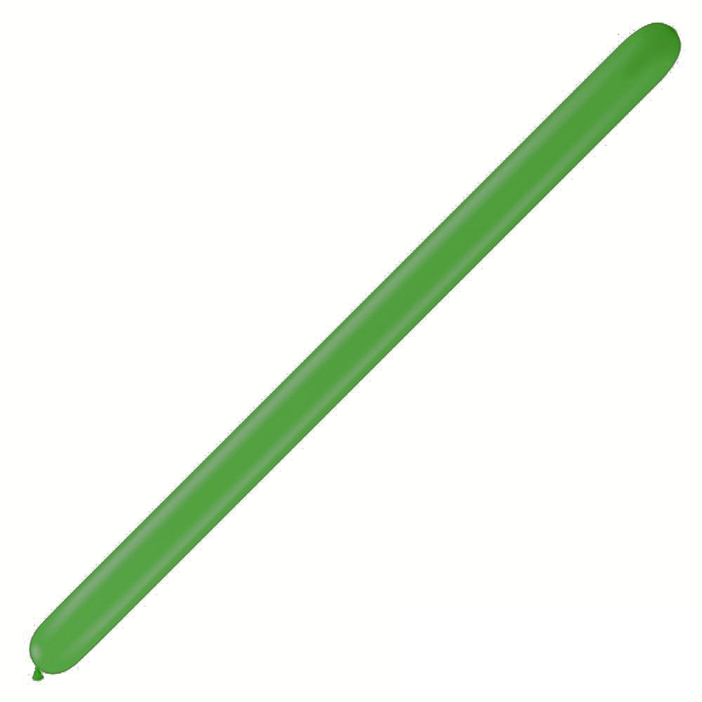 Balloons modeling twisted 260 green (100 pcs) - Balonevi