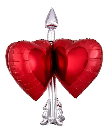 Μπαλόνι Καρδιά Ultra Shape Heart Arrow 68 εκατοστά 2